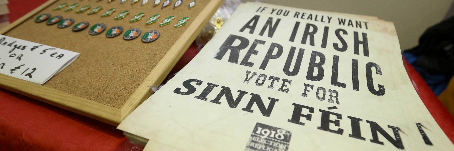 Friends of Sinn Féin USA's banner