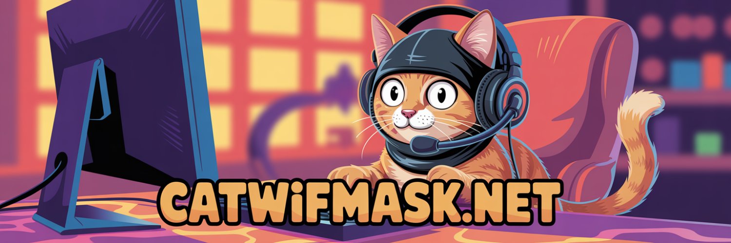 CatWifMask.net banner