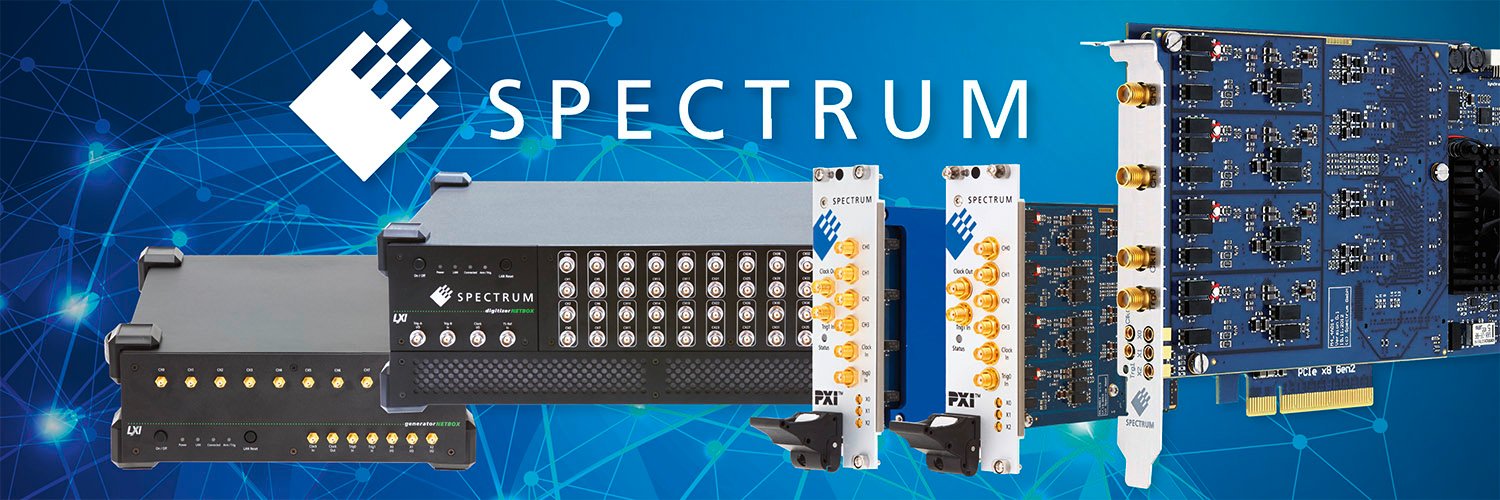 Spectrum Instrumentation banner