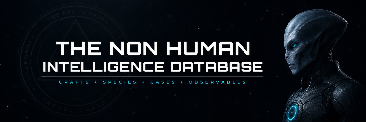 The Non Human Intelligence Channel banner