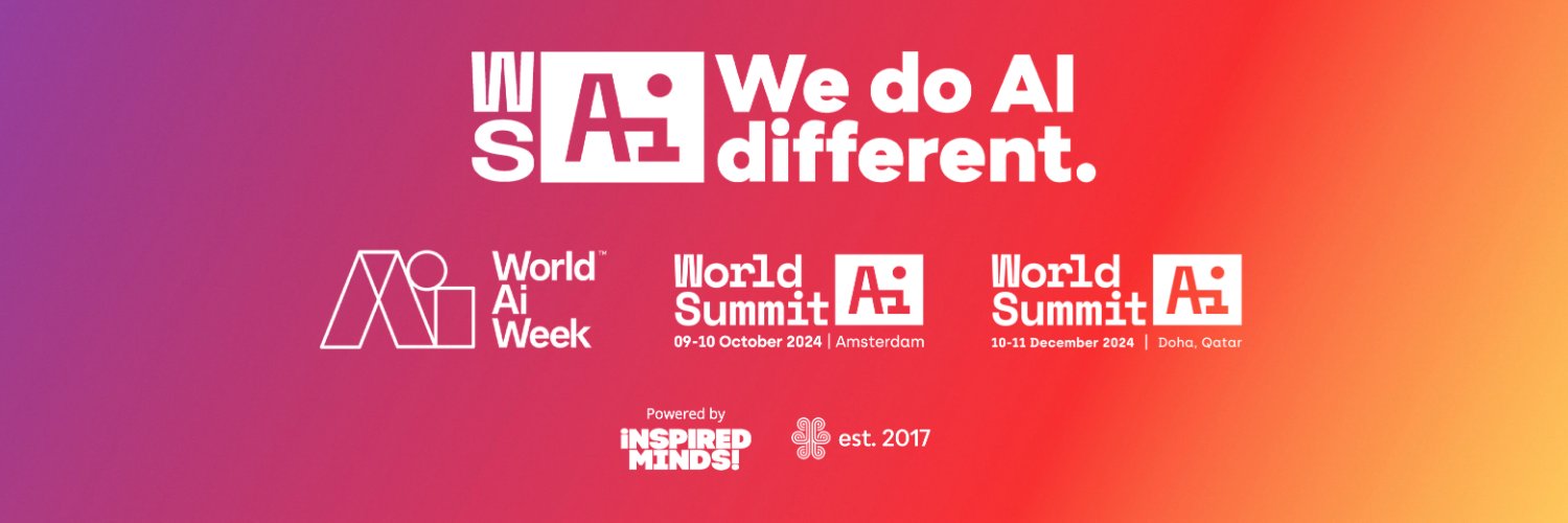 World Summit AI: We do AI different. Profile Banner