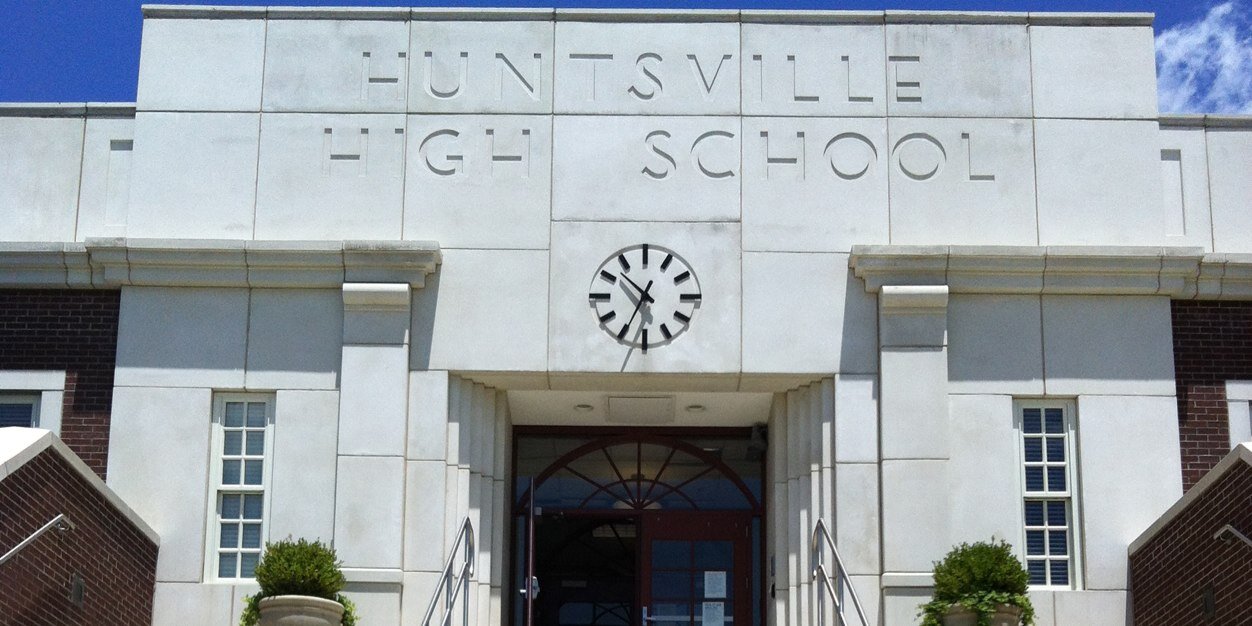 Huntsville High banner