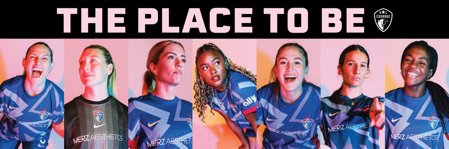 NC Courage's banner