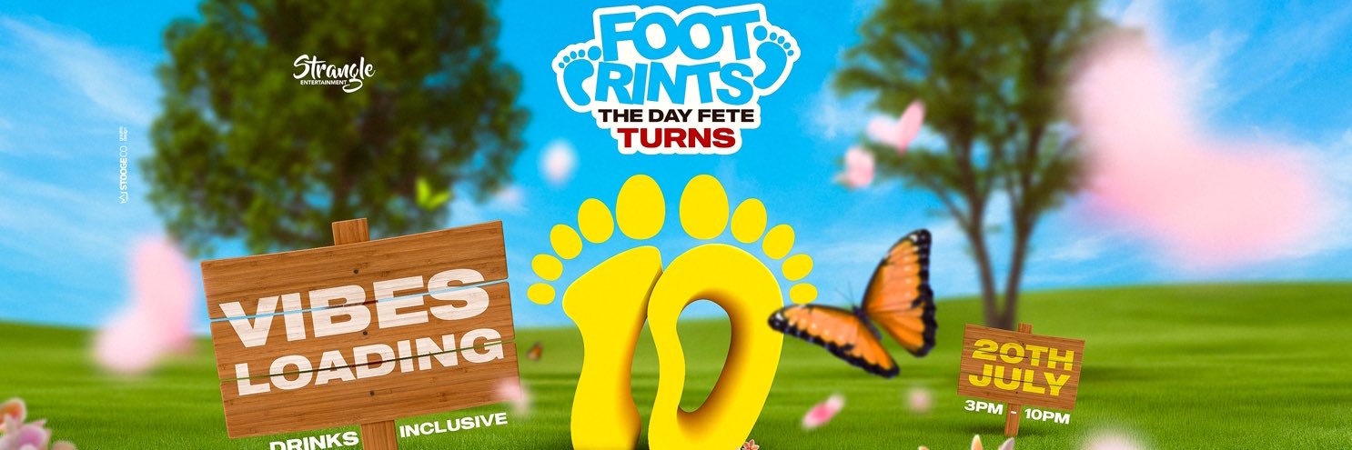 Footprints Turns 10 | July 20th's banner