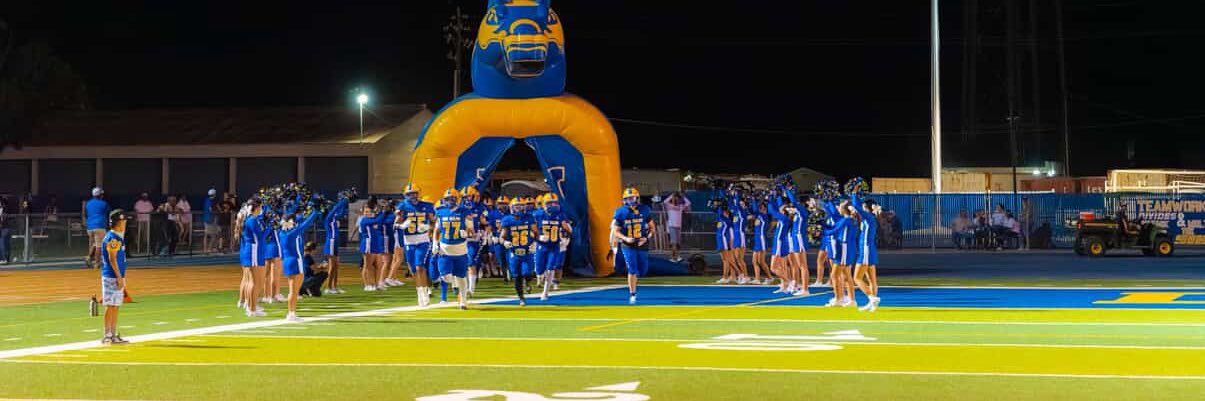 DP Bronco Football banner