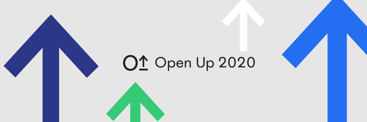 Open Up 2020 banner