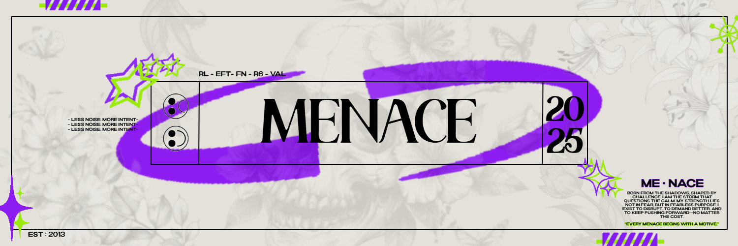 Menace banner