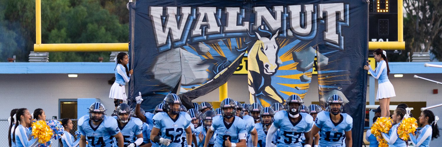 Walnut Football banner