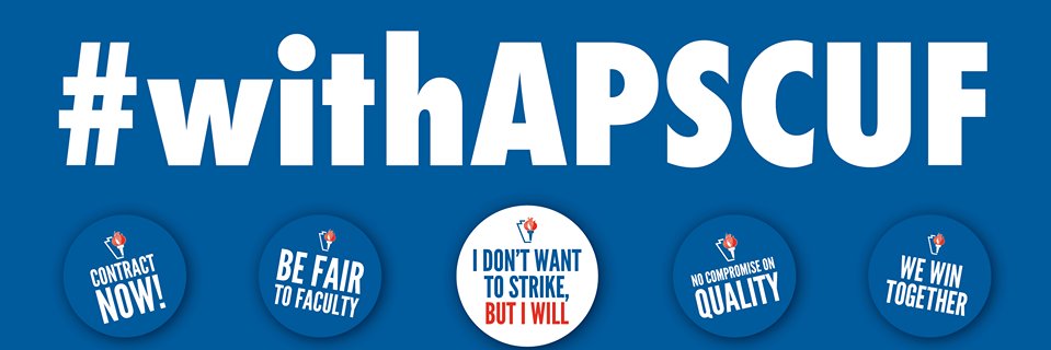 APSCUF-SU banner