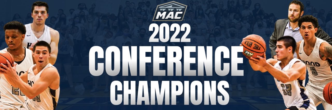 Hood College MBB's banner