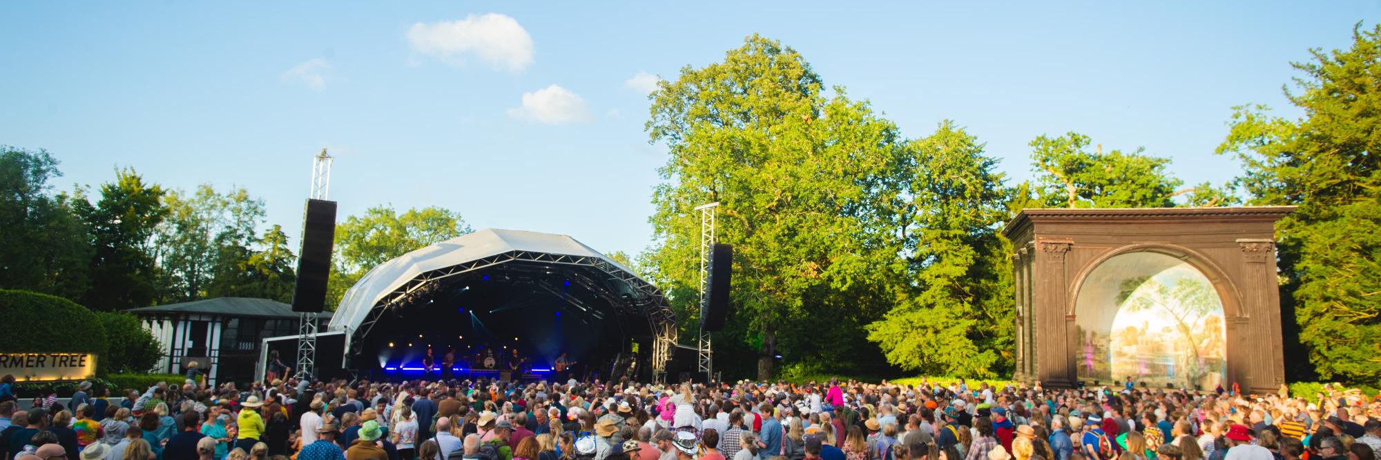 Larmer Tree Festival banner
