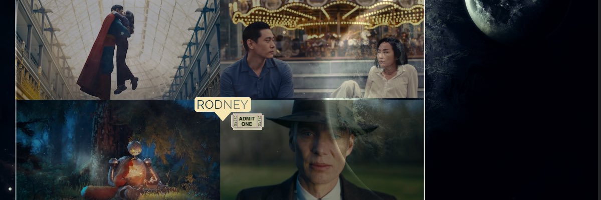 Rodney Admit One 🎟️ banner