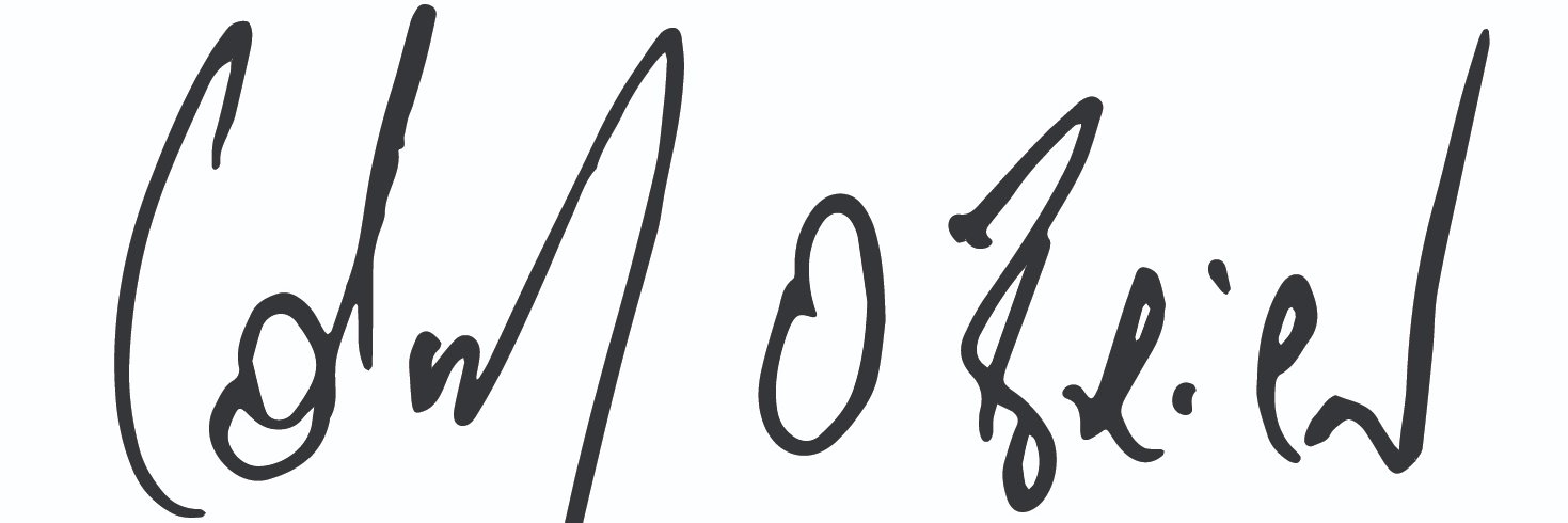 Colm O'Brien banner