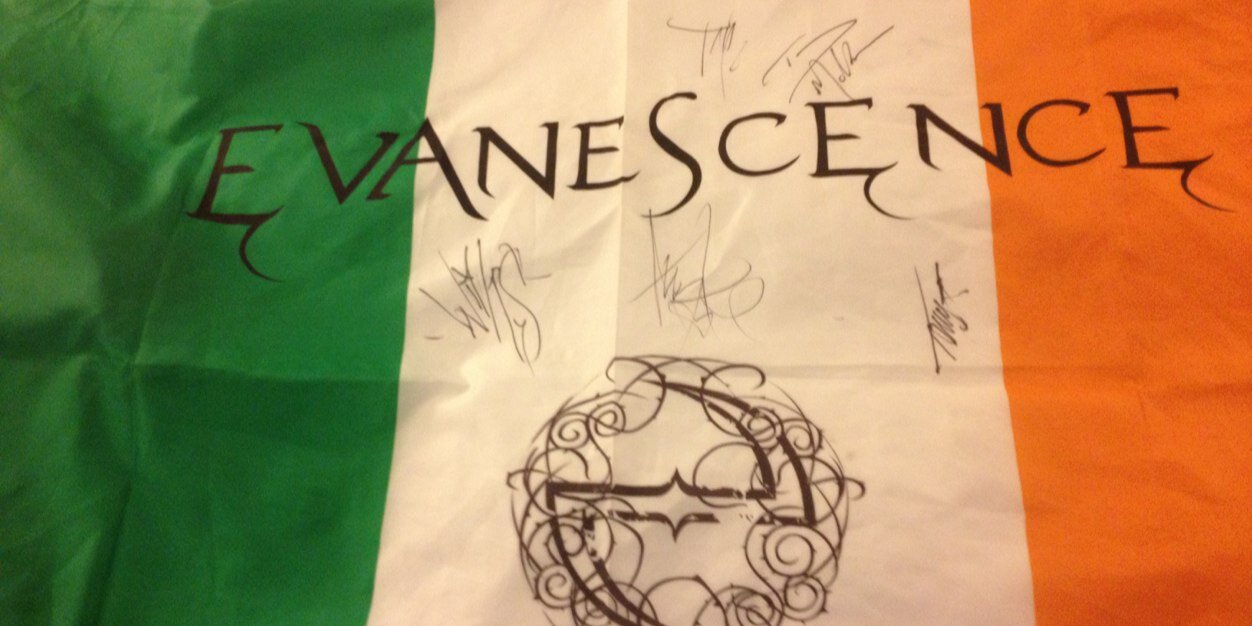 Evanescence Ireland banner