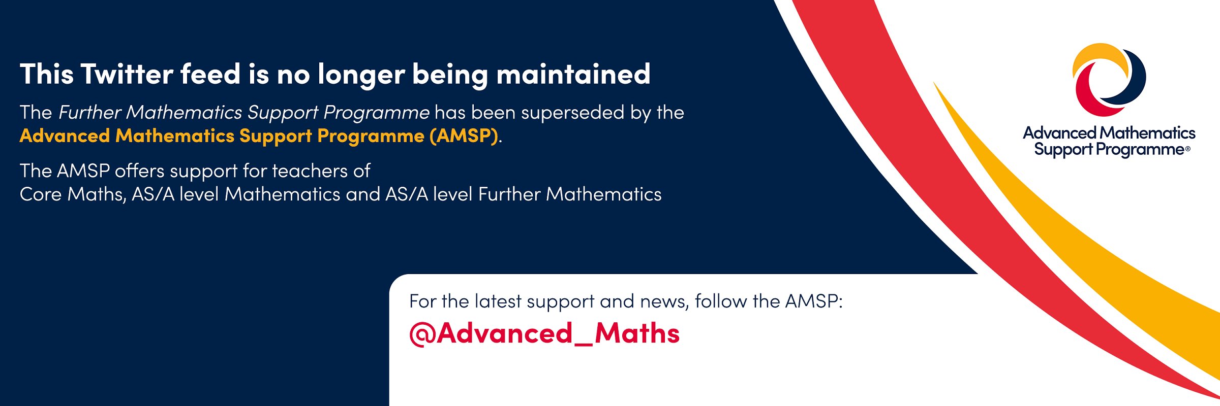 Further Maths banner