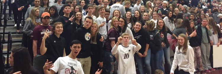 SW STUDENT SECTION banner