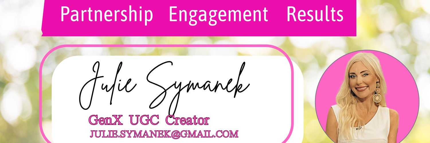 Julie-UGC Creator ☀️☀️☀️ banner