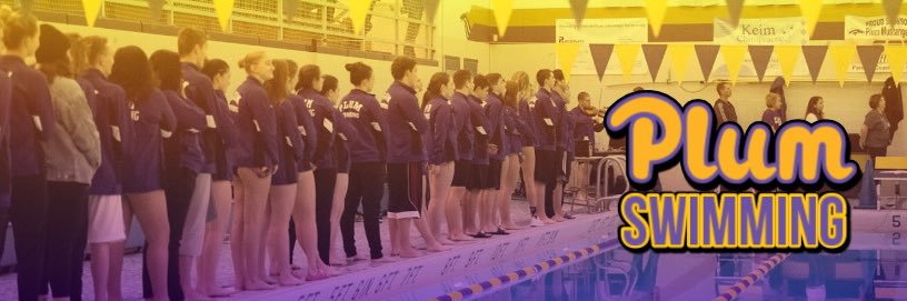 Plum Swimming banner