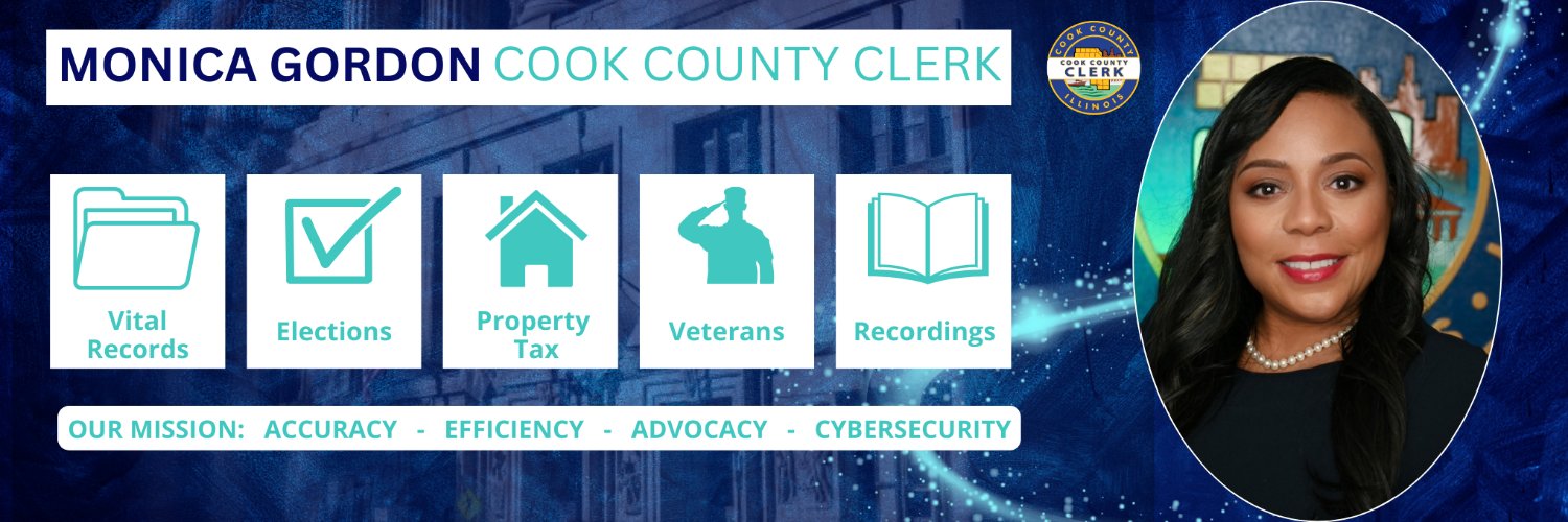 cookcountyclerk's profile banner image