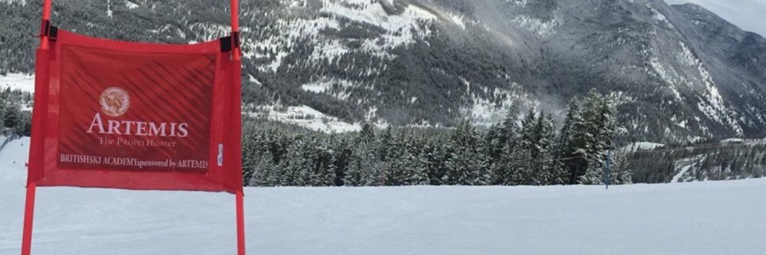 British Ski Academy banner