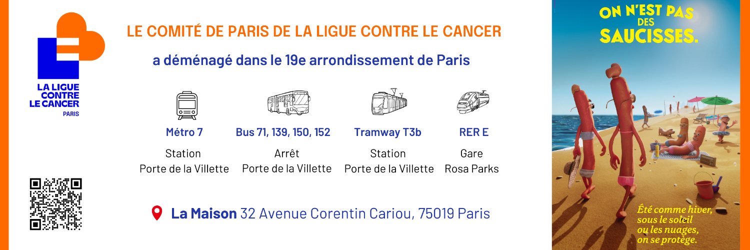 Ligue Cancer Paris banner