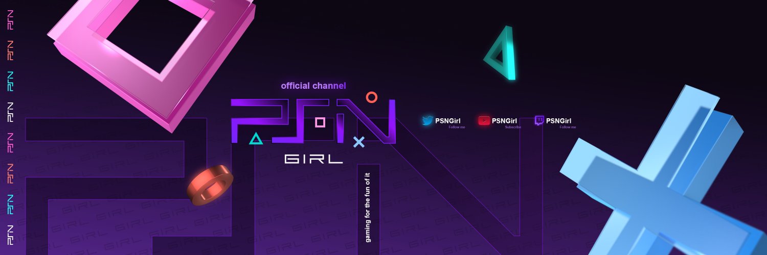 PSNGirl's profile banner image
