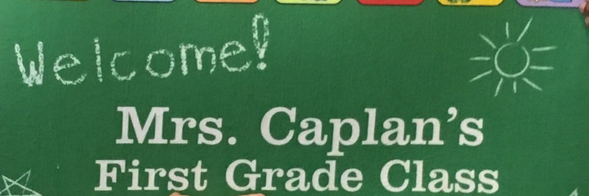 Caplan's 1st Grade banner