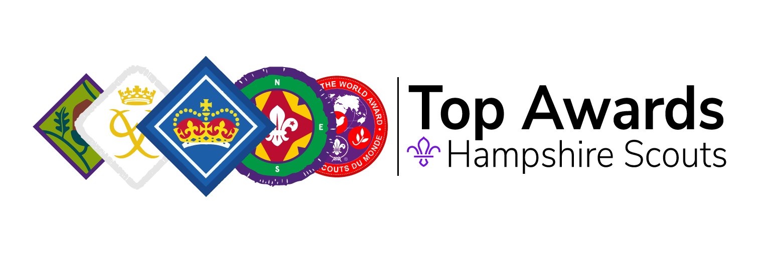 Hampshire Top Awards (Hampshire Scouts) banner