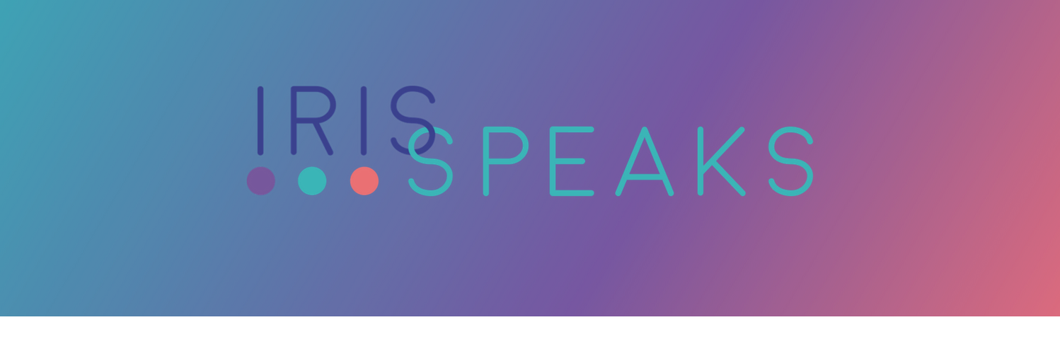 Iris Speaks banner