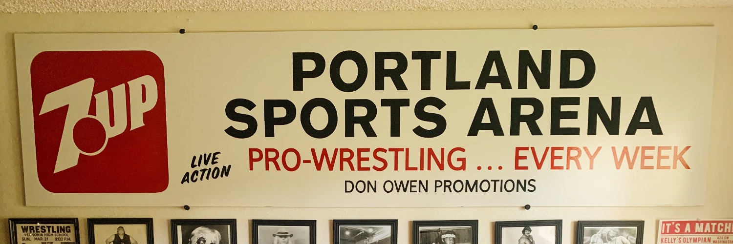 Portland Wrestling banner