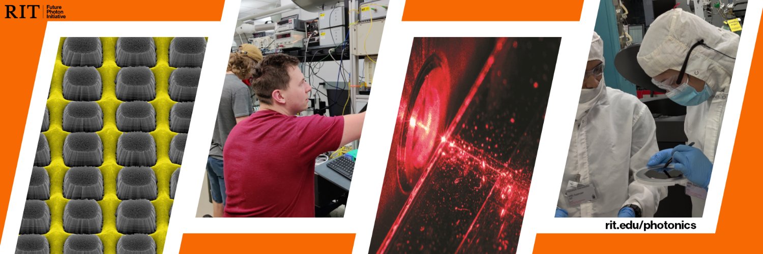RIT Photonics banner