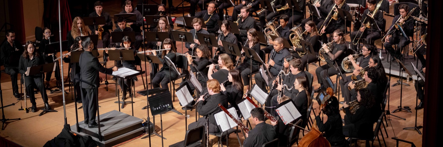 University of the Pacific's Conservatory of Music banner