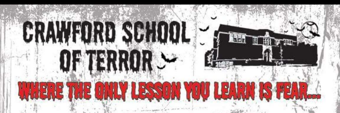 Crawford School of Terror banner
