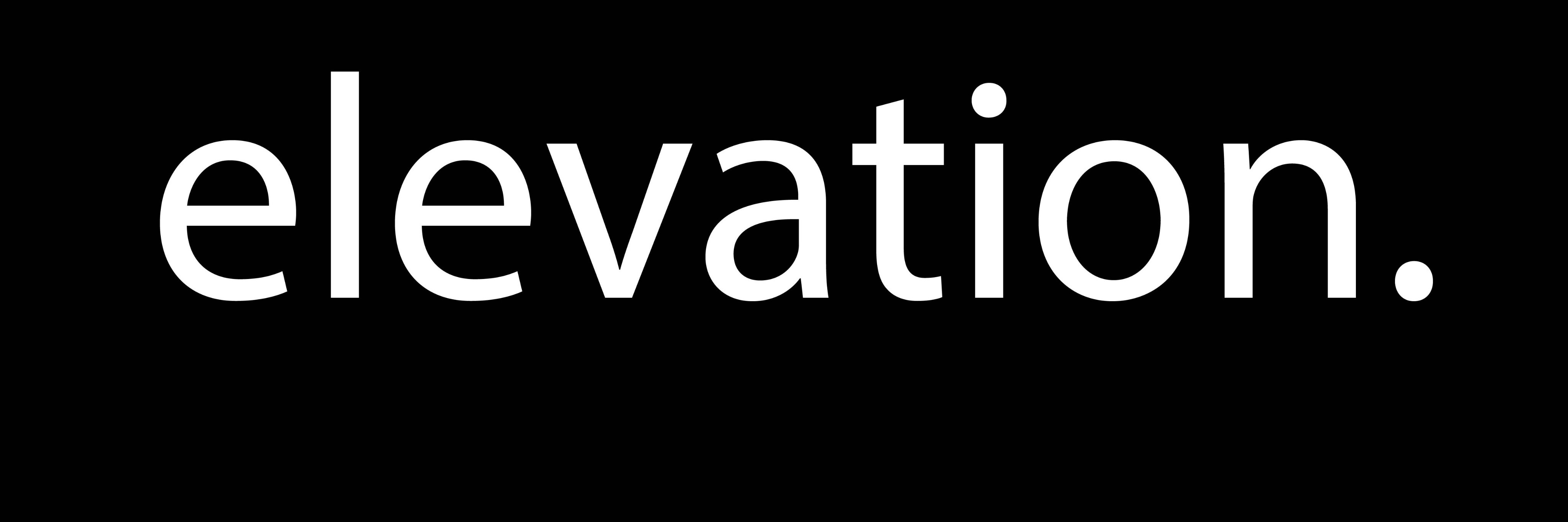elevation. banner