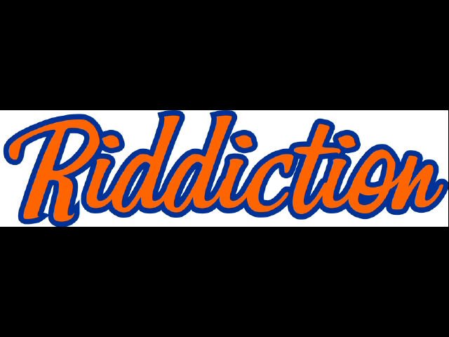 RIDDICTION OFFICIAL™ banner