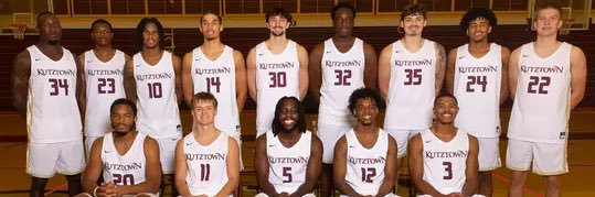 Kutztown University Men's Basketball banner