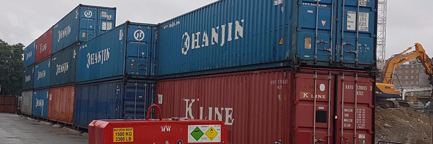 Budget Containers UK banner