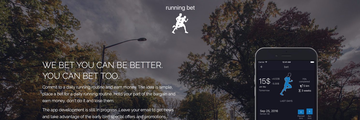 runningbetapp's profile banner image