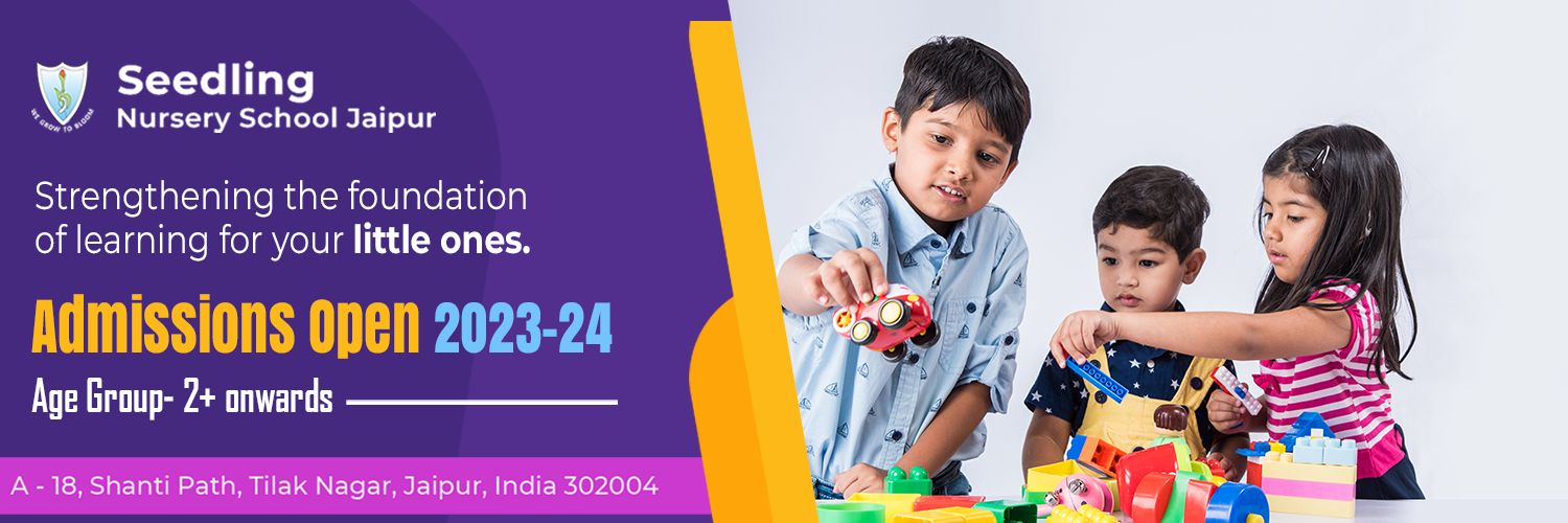Seedling Nursery School Jaipur banner