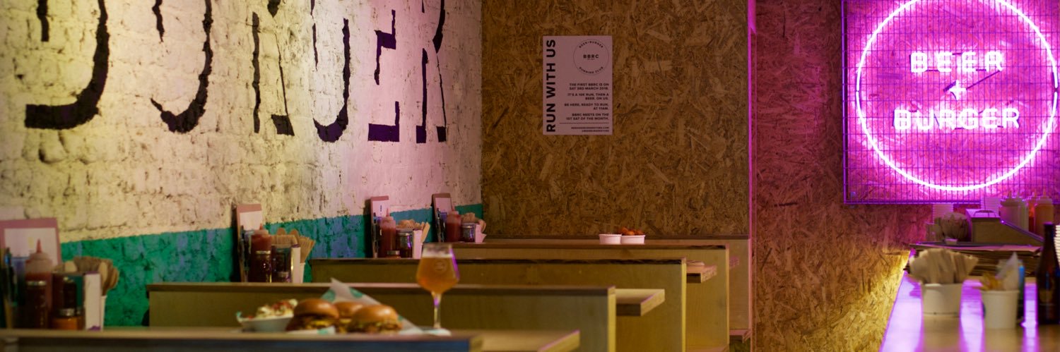 BEER + BURGER STORE banner