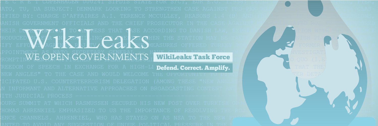 WikiLeaks Task Force banner