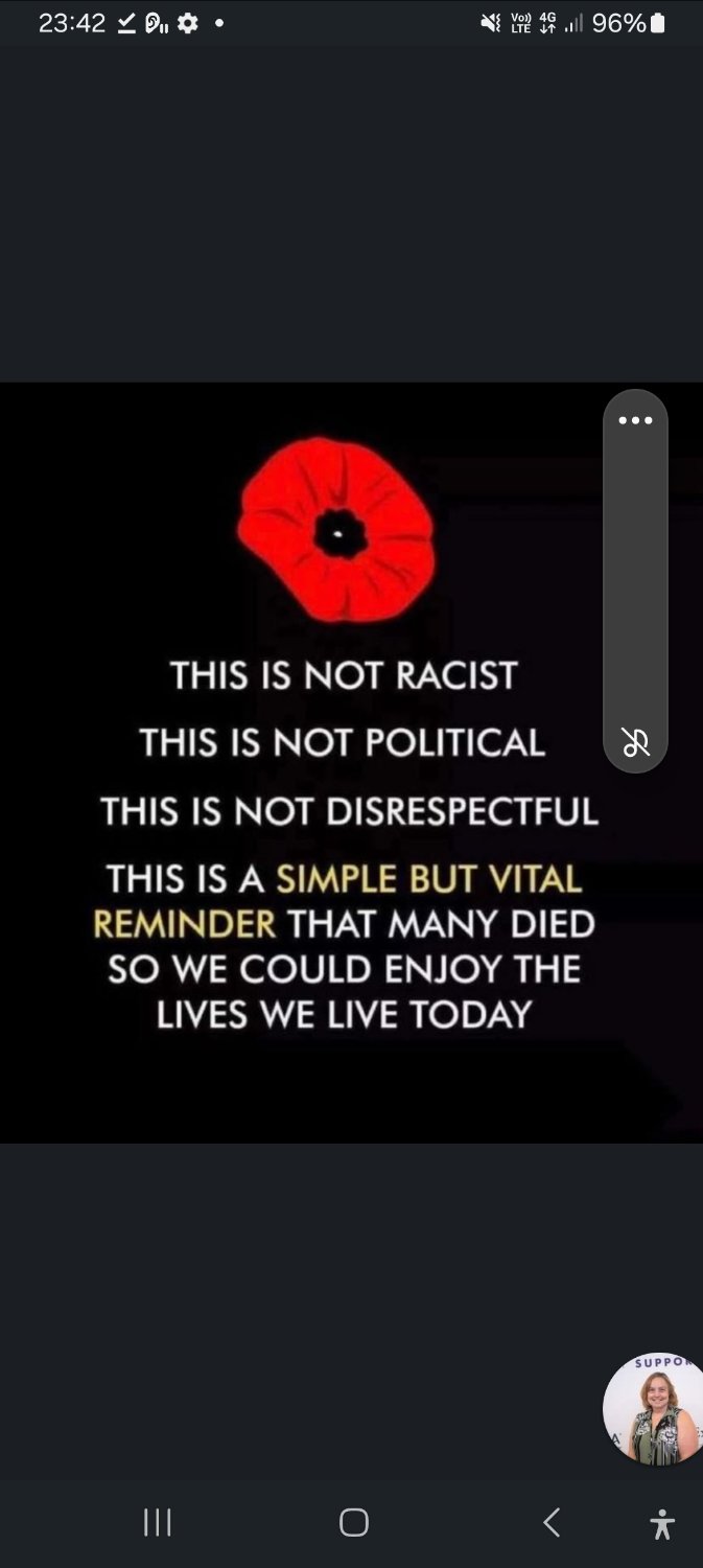 S banner