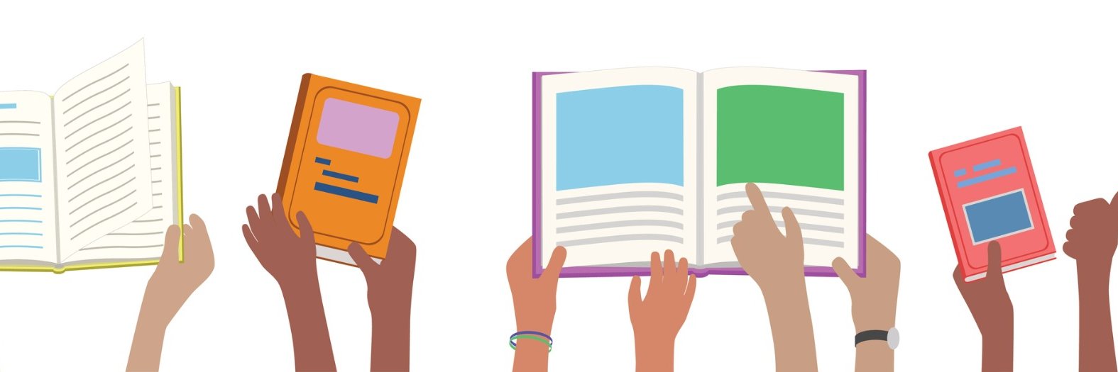 HCPS Literacy Peeps banner