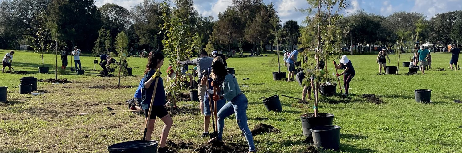 Community Greening banner