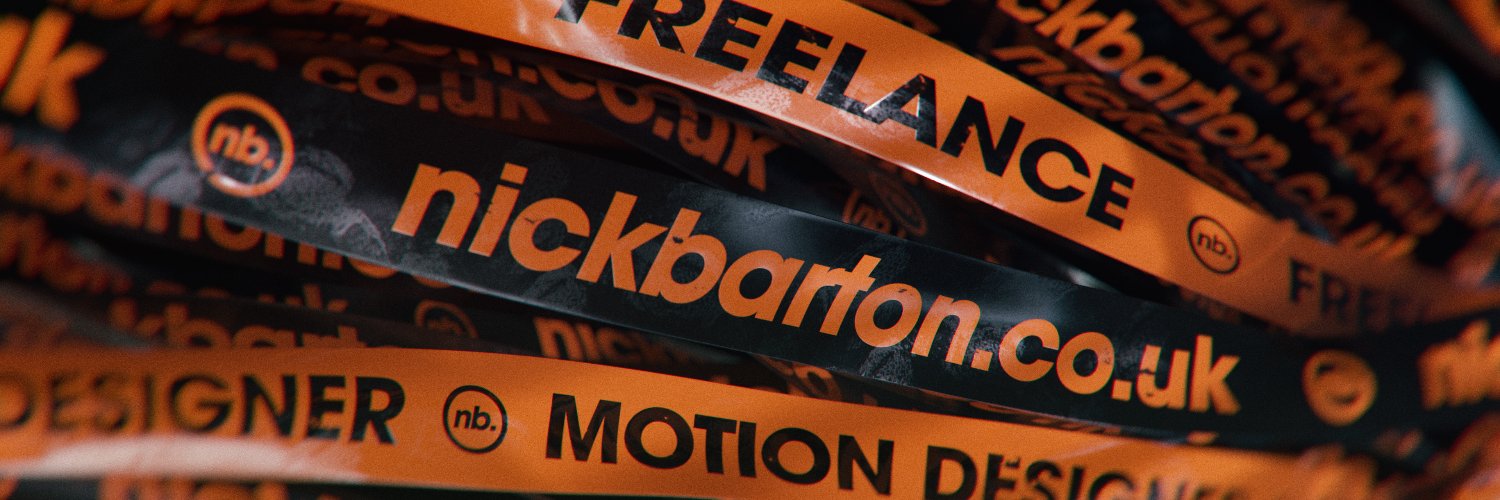 Nick Barton | Motion Designer banner