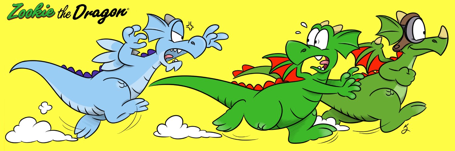 Zookie the Dragon banner