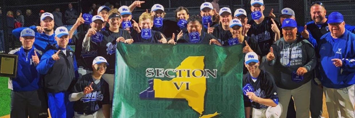 Kenmore West Baseball banner