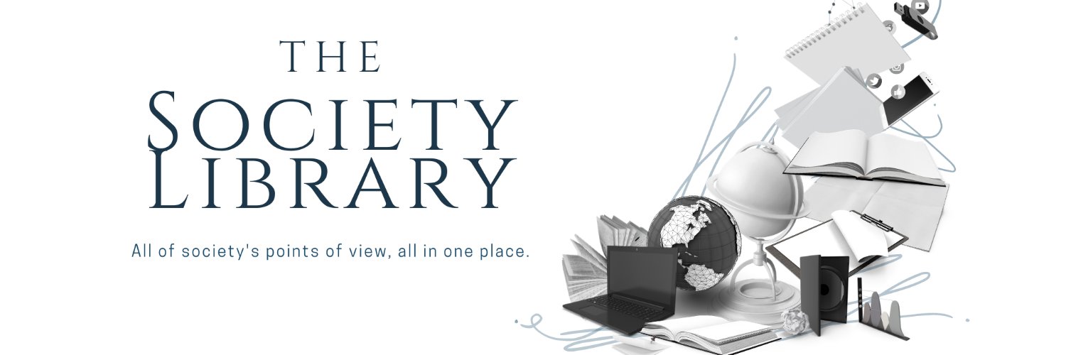 The Society Library 📖 banner
