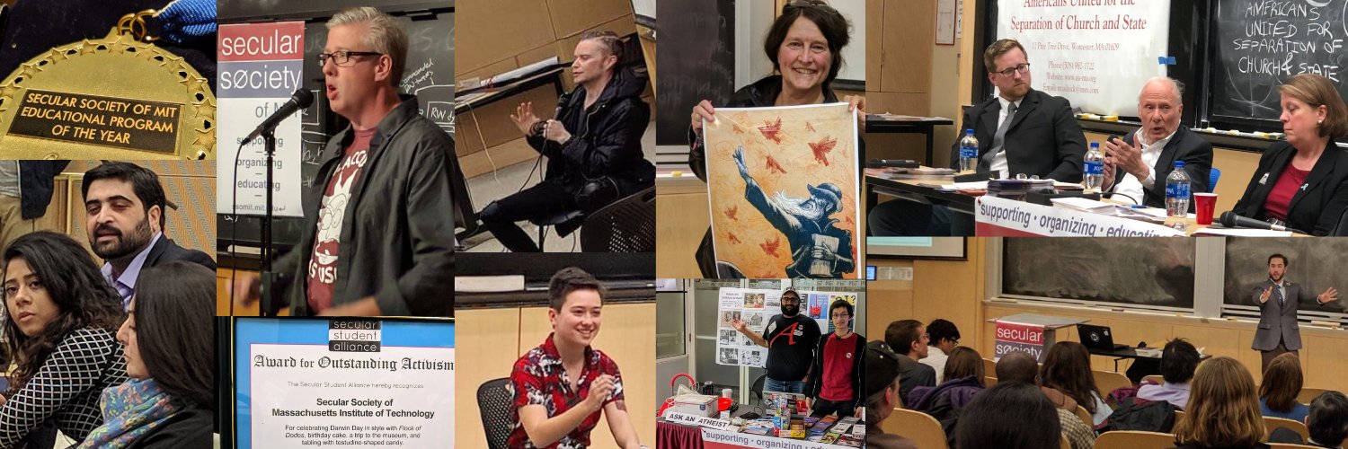 Secular Society of MIT banner