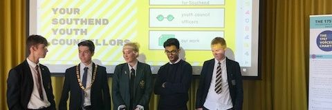 Southend City Youth Mayor banner